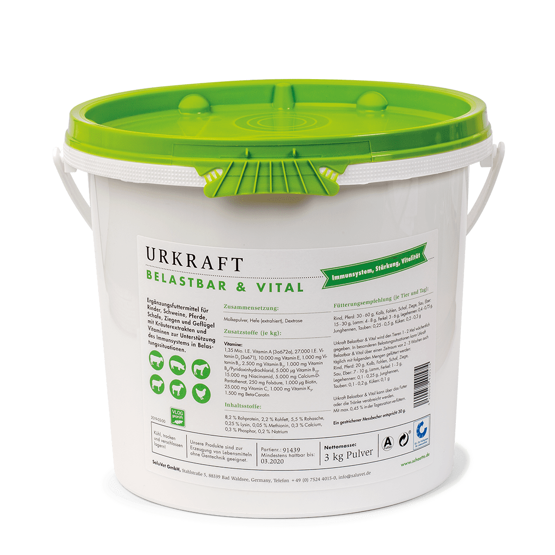 Urkraft Belastbar & Vital 3 kg Eimer