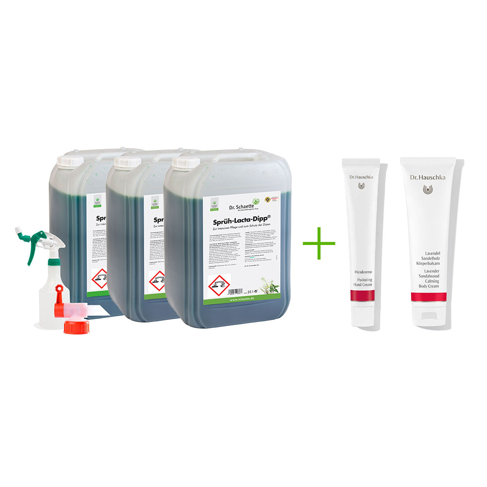 3 x Sprüh-Lacta-Dipp_25l+Zubehör plus Geschenk