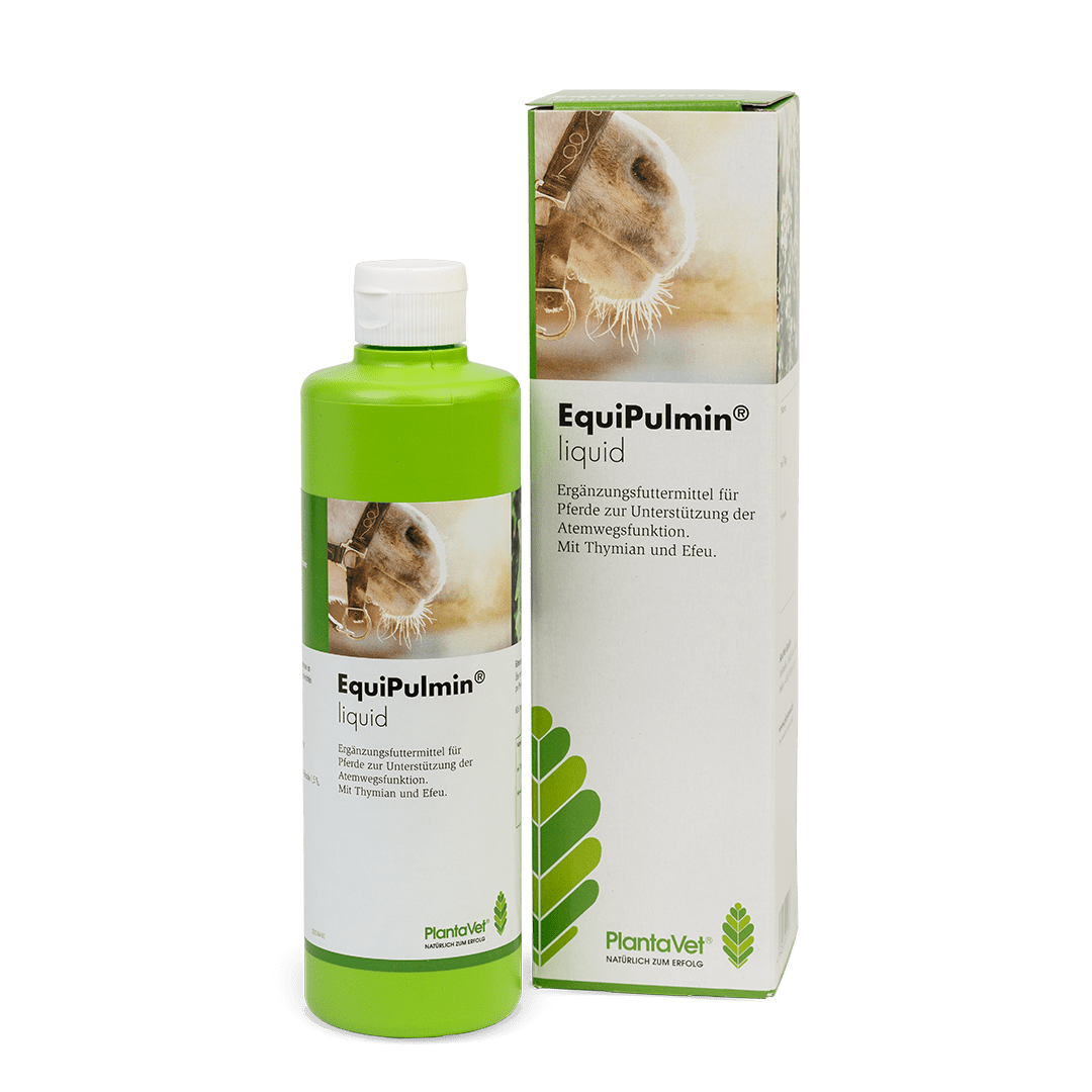 EquiPulmin® liquid - Flasche 500 ml mit Verpackung