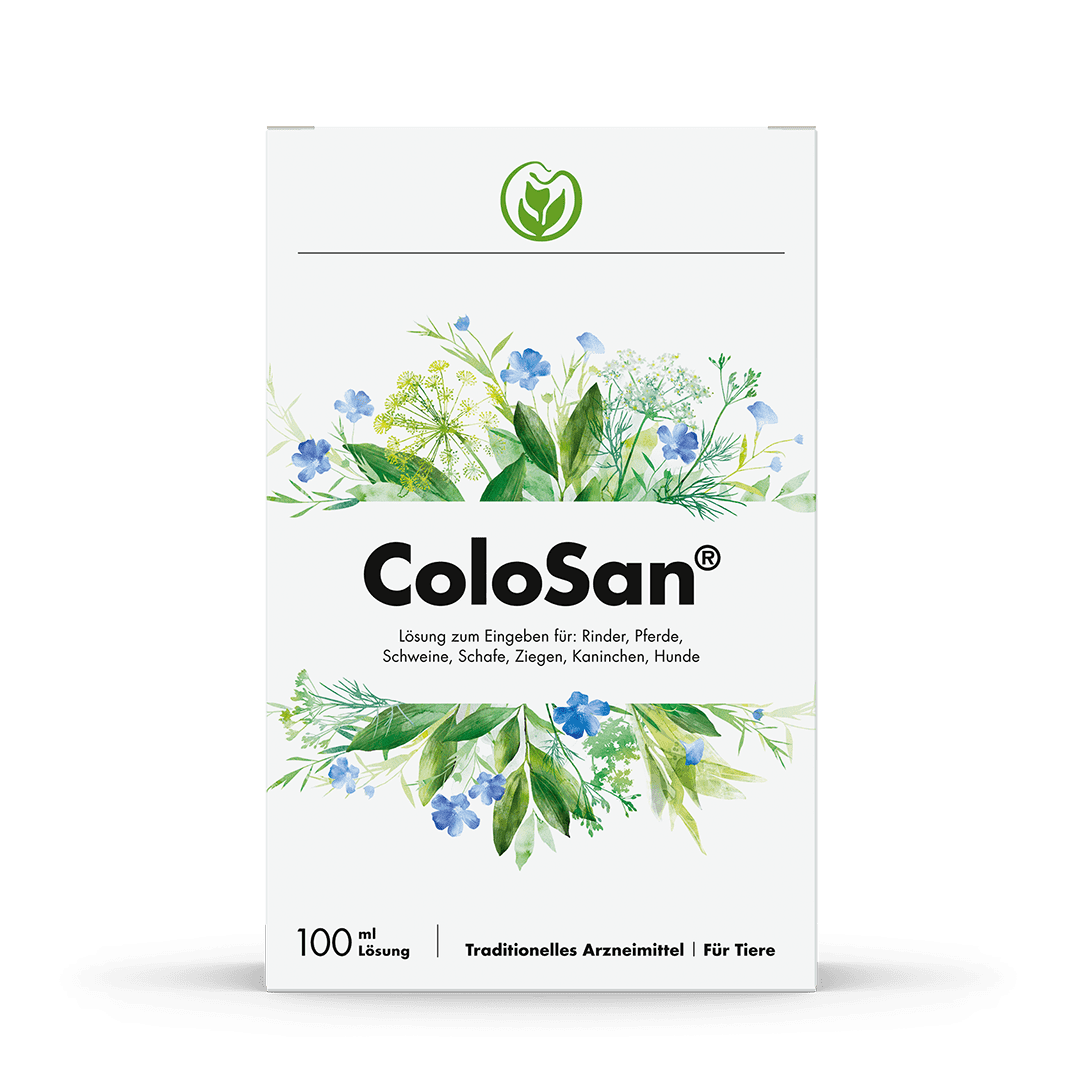 ColoSan® 100 ml in der Glasflasche - Verpackung