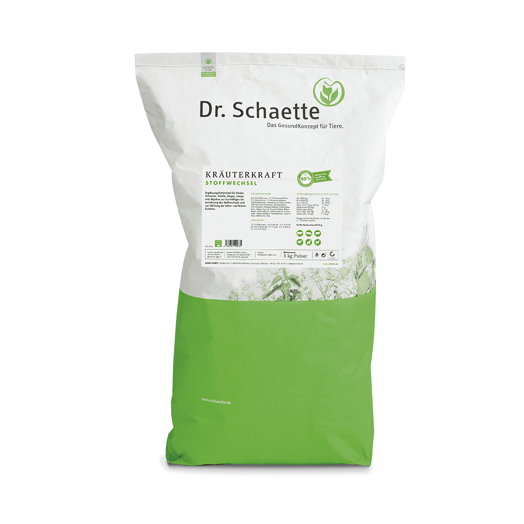 Kräuterkraft Stoffwechsel 3 kg Pulver Sack