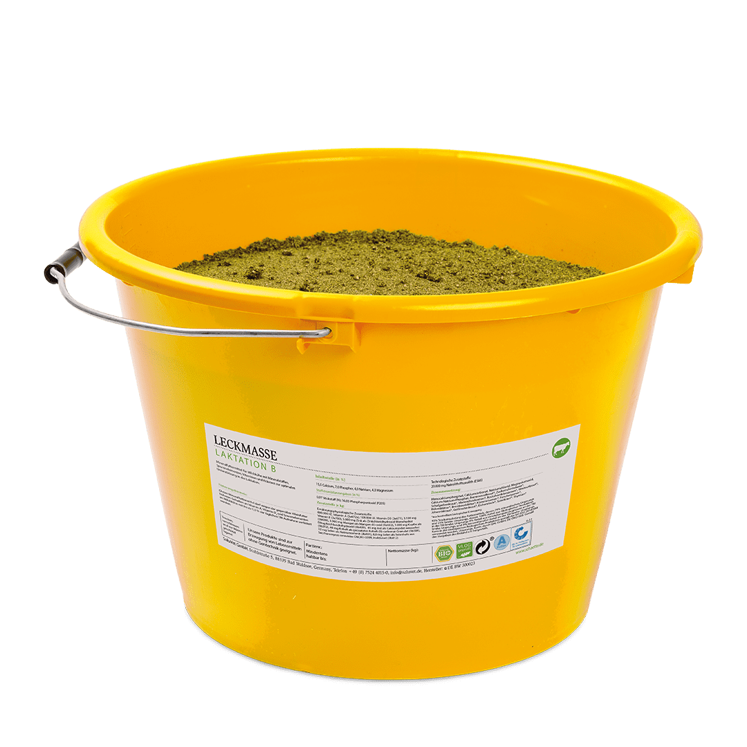 Leckmasse Laktation B 20 kg Eimer
