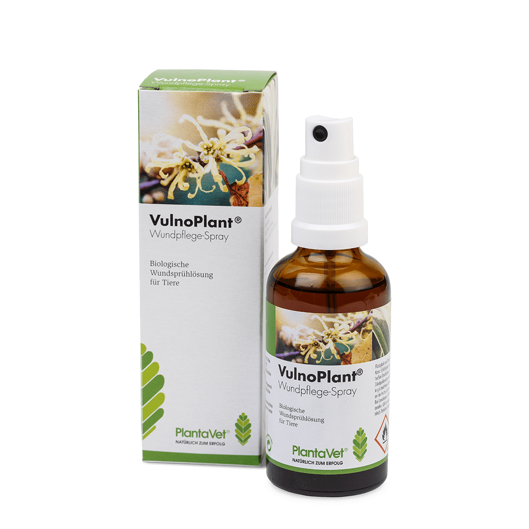 VulnoPlant® Wundpflege-Spray -  Sprühflasche mit Verpackung