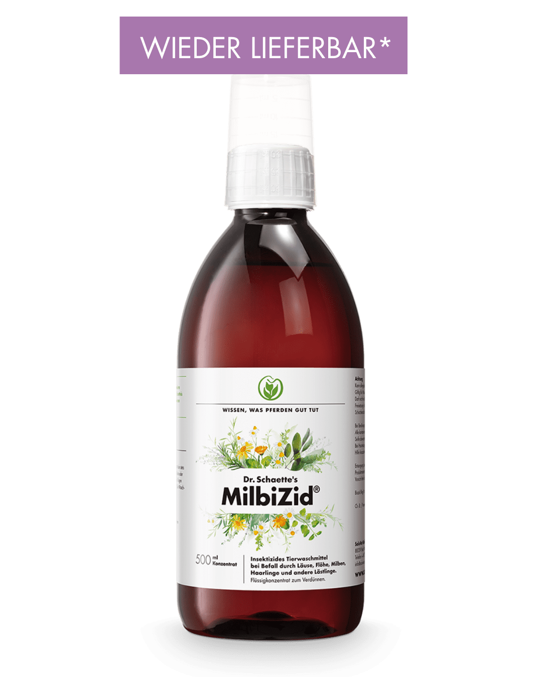 Dr. Schaette´s MilbiZid® 500 ml mit Deckel mit Sternchen
