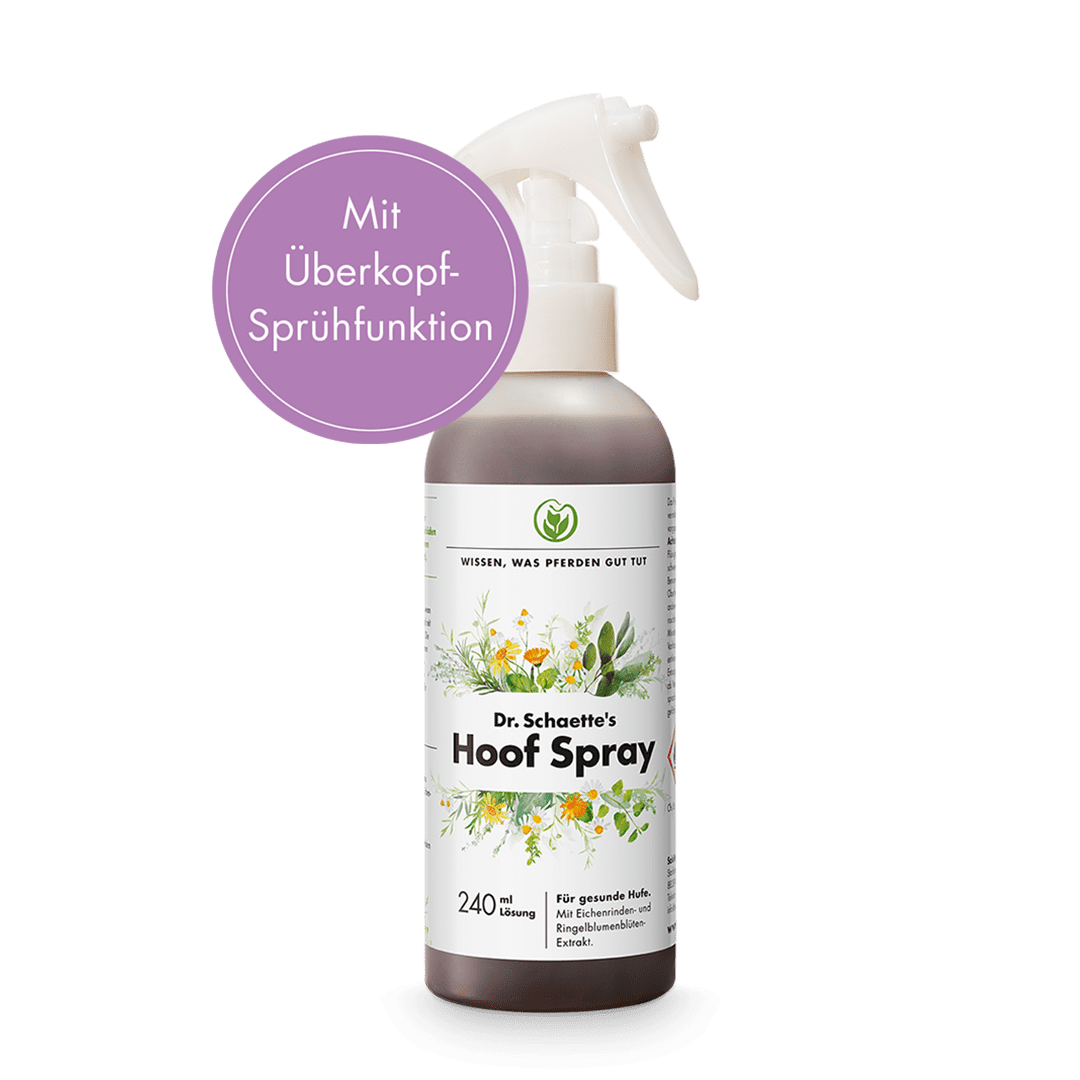 Dr. Schaette's Hoof Spray 400 ml - mit Überkopfsprühfunktion