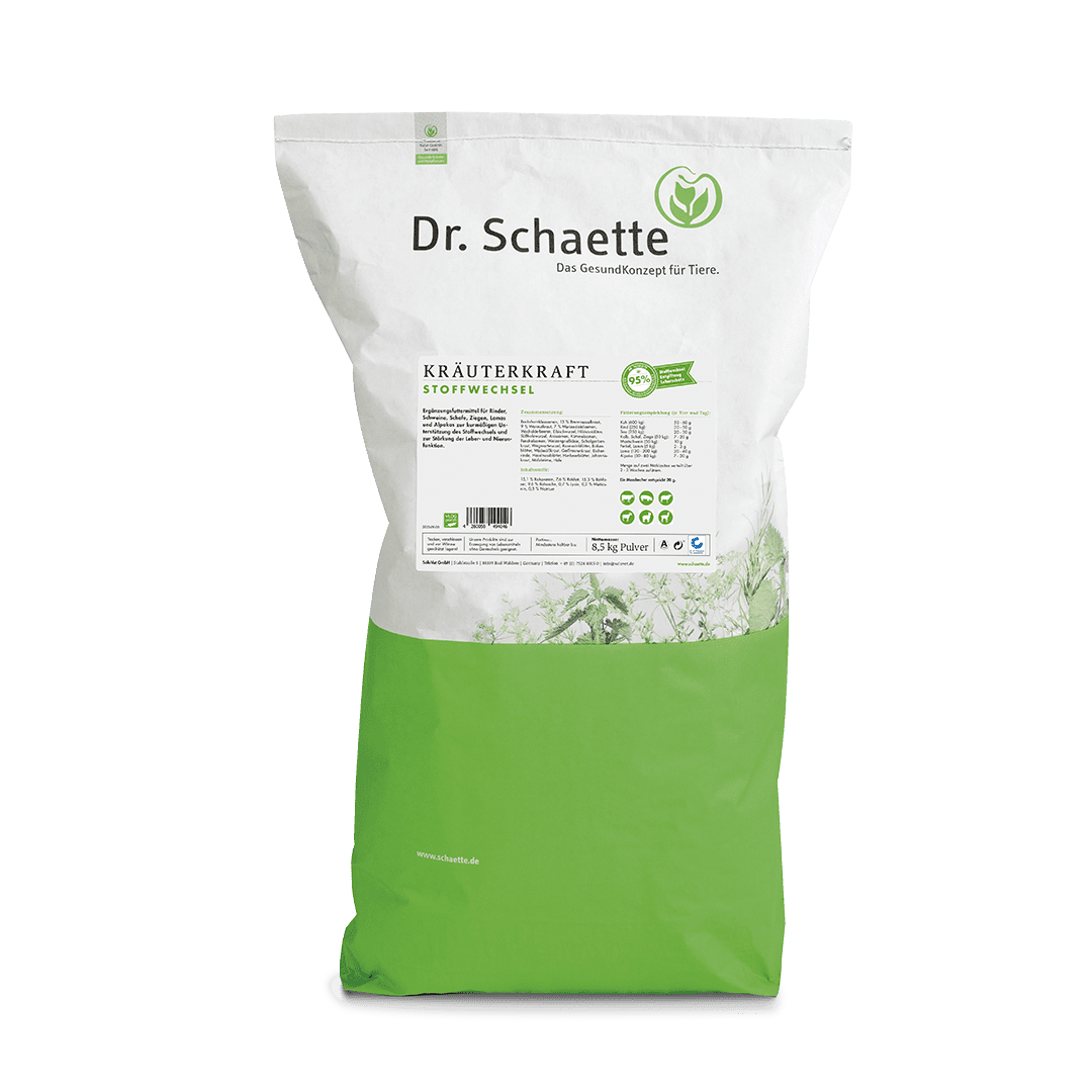 Kräuterkraft Stoffwechsel 8,5kg Pulver Sack