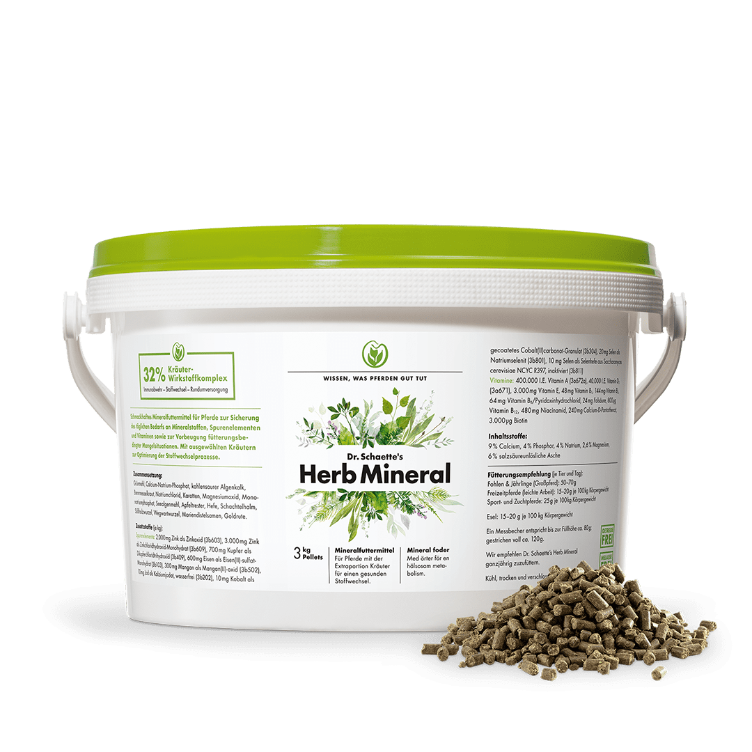 Dr. Schaette's Herb Mineral 3 kg Pellets