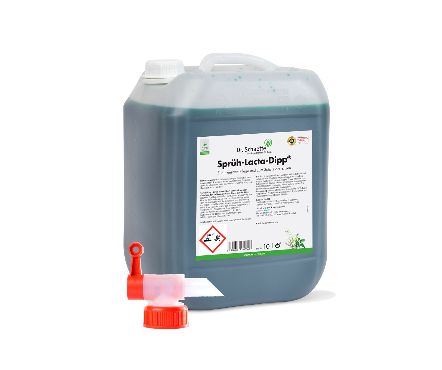 Sprüh-Lacta-Dipp® 25 l Kanister inkl. Auslaufhahn